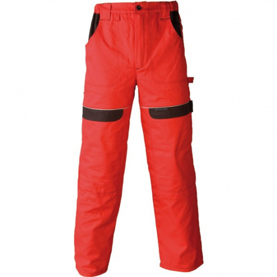 Pracovní kalhoty COOL TREND červené