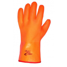 Pracovní rukavice FLAMINGO zimní, máčené v PVC Pracovní rukavice FLAMINGO zimní, máčené v PVC