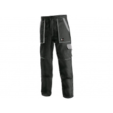 Pracovní kalhoty CXS LUXY Josef, černo-šedé