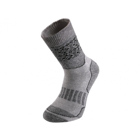 Zimní ponožky SKI, šedé