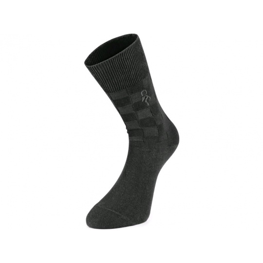 Ponožky WARDEN, černé, 3 páry