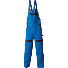 Pracovní kalhoty s laclem COOL TREND modré
