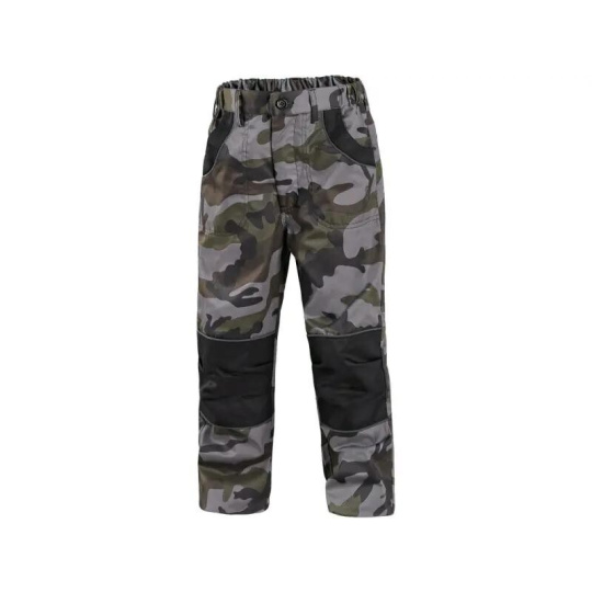 Dětské kalhoty CXS Camo, maskáčové