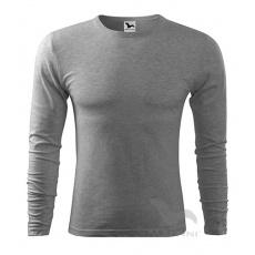 Triko Adler FIT-T LONG SLEEVE 119, šedé