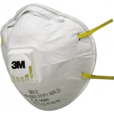 Respirátor 3M 8812 FFP1, s ventilkem