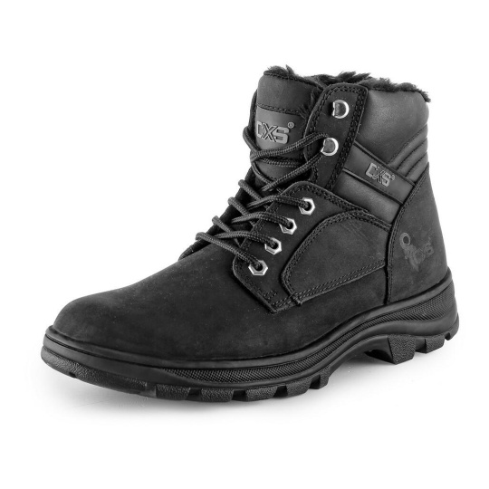 Zimní pracovní obuv CXS ROAD INDUSTRY, černá